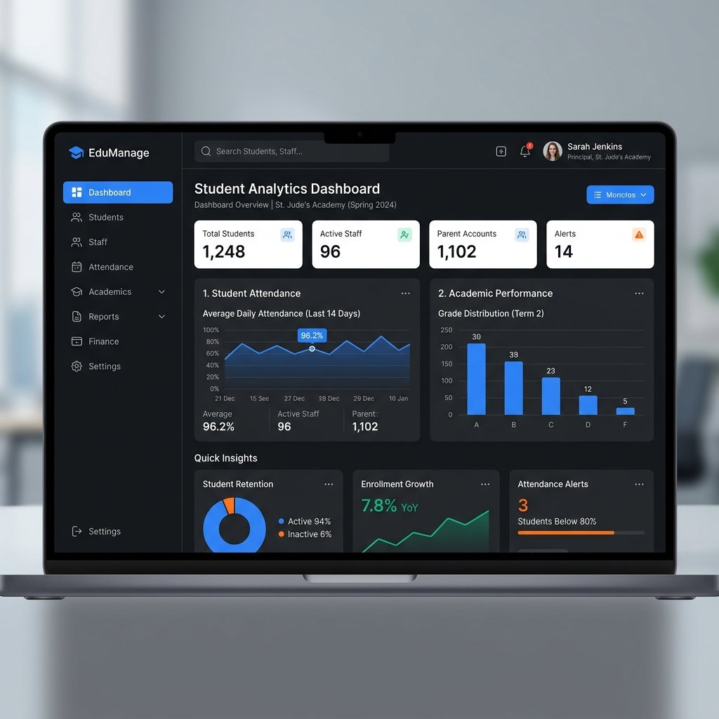 Multi-Tenant School Management SaaS Platform