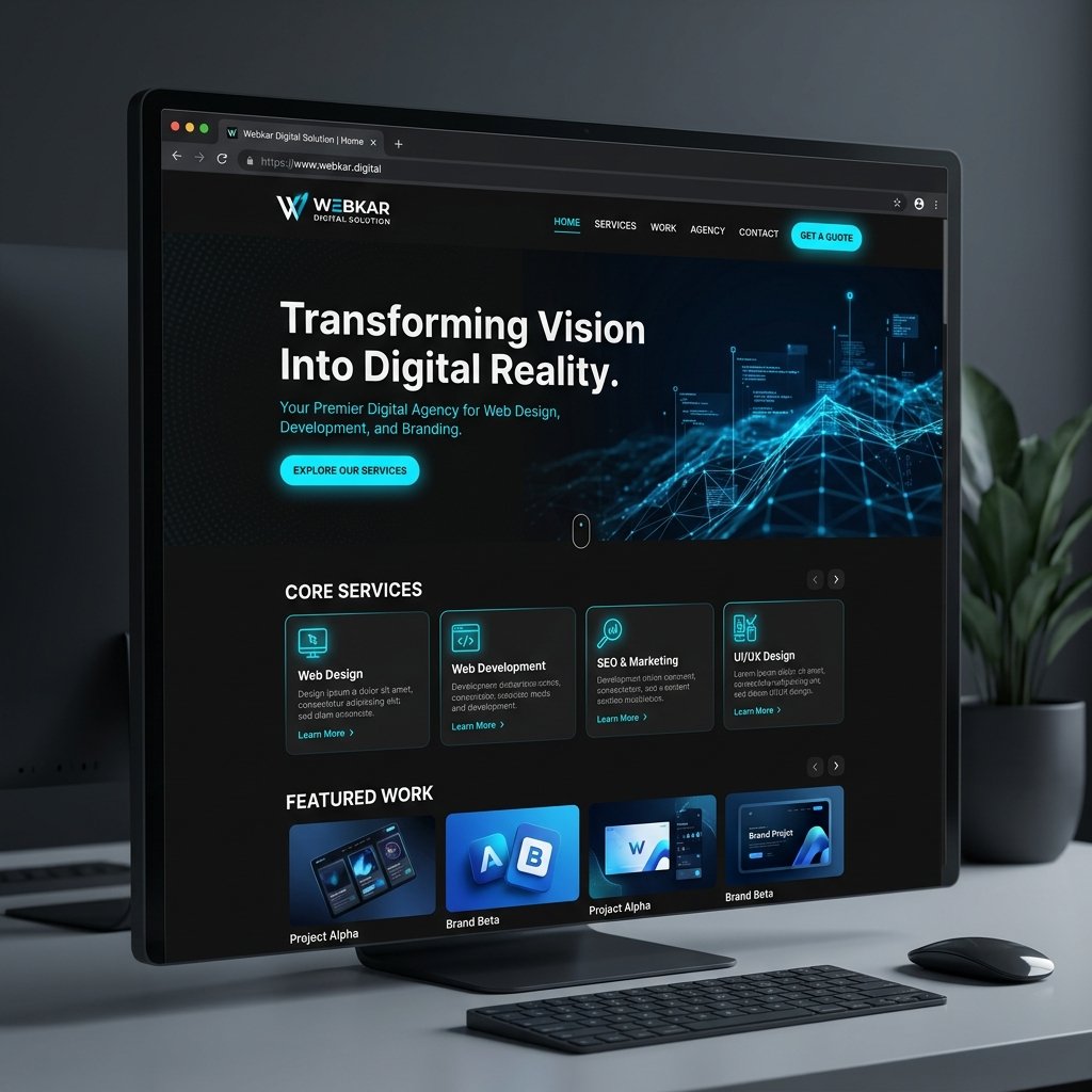 Webkar Digital Solution — Agency Web Application & Client Portal